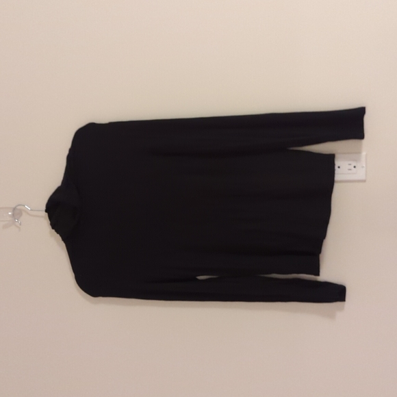 Oak & Fort Ribbed Modal blend Turtleneck (Sz M) - Picture 1 of 5